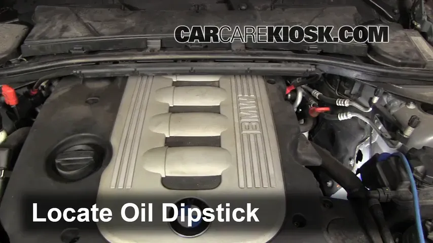2010 BMW 335d 3.0L 6 Cyl. Turbo Diesel Oil Check Oil Level